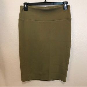 LulaRoe Green Pencil Skirt